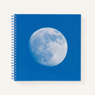 Full Moon Over The City Of Montreal Notebook