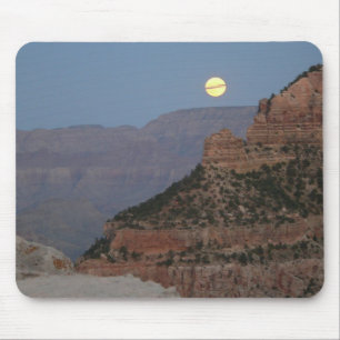 Full Moon over the Grand Canyon Mouse Pad