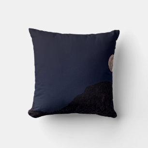 FULL MOON OVER THE MOUNTAIN CUSHION