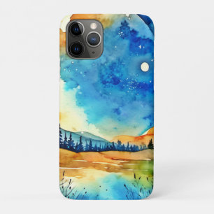 Full Moon Painting Case-Mate iPhone Case