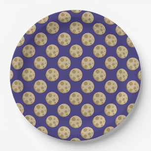 Full Moon Paper Plate