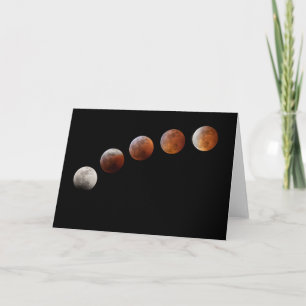 Full Moon Phases Total Lunar Eclipse   Colorado Card