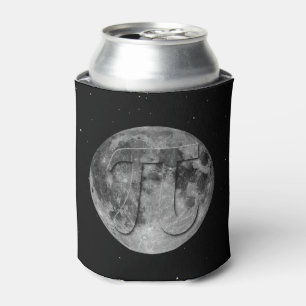 Full Moon Pi Day Fun Can Cooler