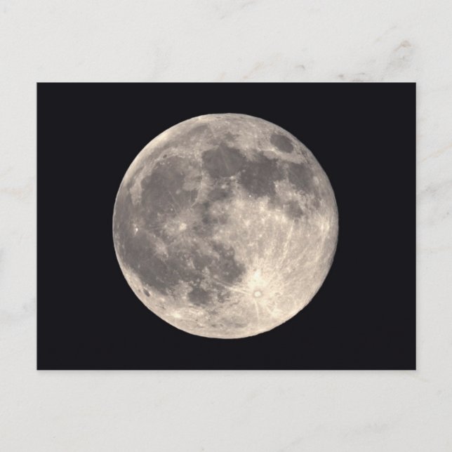 Full Moon Postcard (Front)