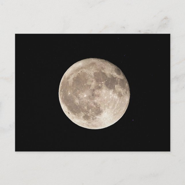 Full Moon Postcard (Front)