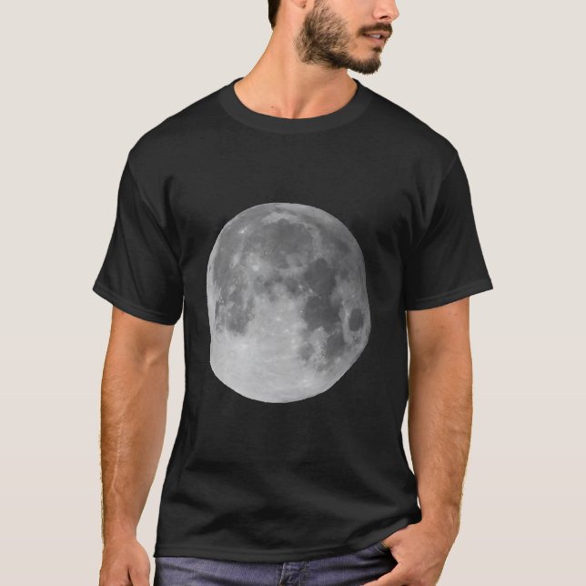 Full Moon Print T-Shirt (Front)