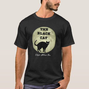 Full Moon Raven Edgar Allan Poe Quote The Black Ca T-Shirt