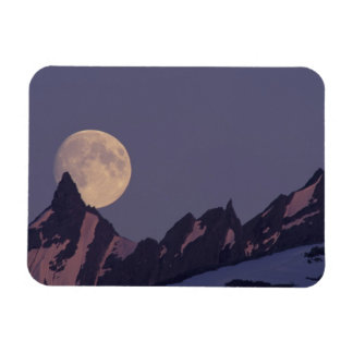 Full Moon Rises | Chugach Mountains Alaska Magnet