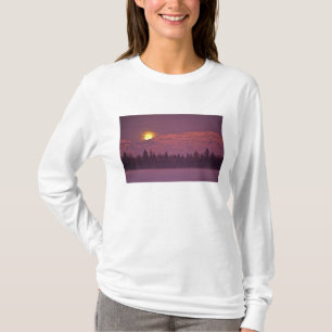 Full moon rises over Teakettle Mountain during T-Shirt