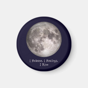 Full Moon Ritual I Release I Realign I Rise Magnet