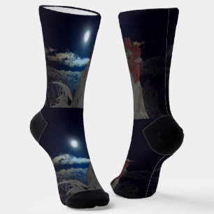 Full Moon Rooster, Crew Socks