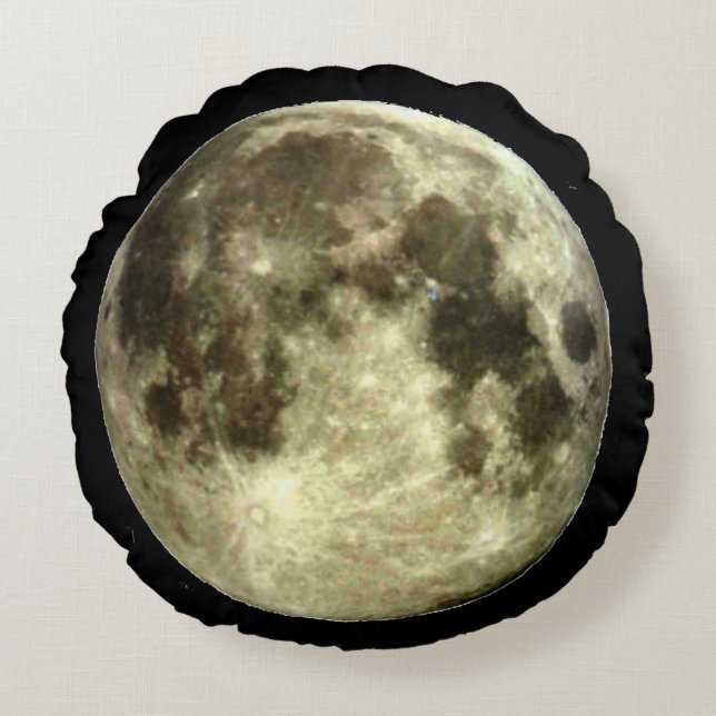 Full Moon Round Cushion (Front)