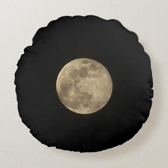 Full Moon  Round Cushion (Front)