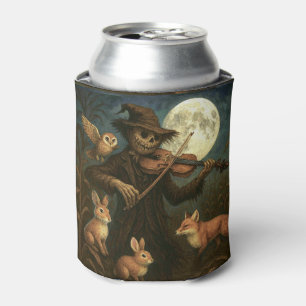 Full Moon Scarecrow Serenade Can Cooler