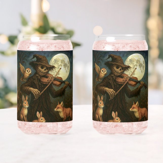 Full Moon Scarecrow Serenade Can Glass (Insitu (Wedding))