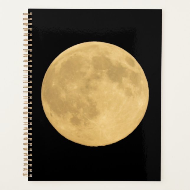 Full Moon | Seattle, Washington Planner (Front)