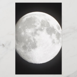 full moon stationery