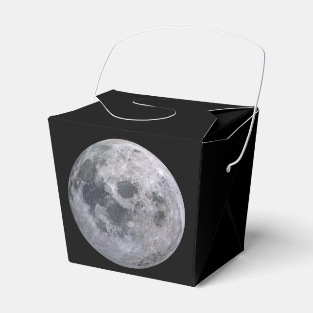 FULL MOON Takeout Favour Box (Front Side)