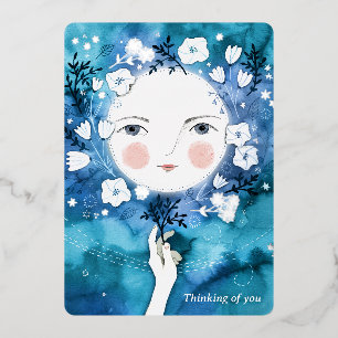 Full Moon Thinking of You Silver