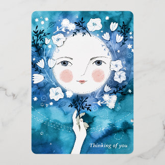 Full Moon Thinking of You Silver