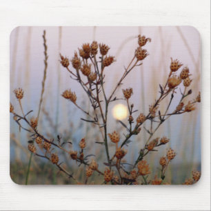 Full Moon Through Sage Mouse Pad