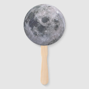 FULL MOON Wedding Hand Fans