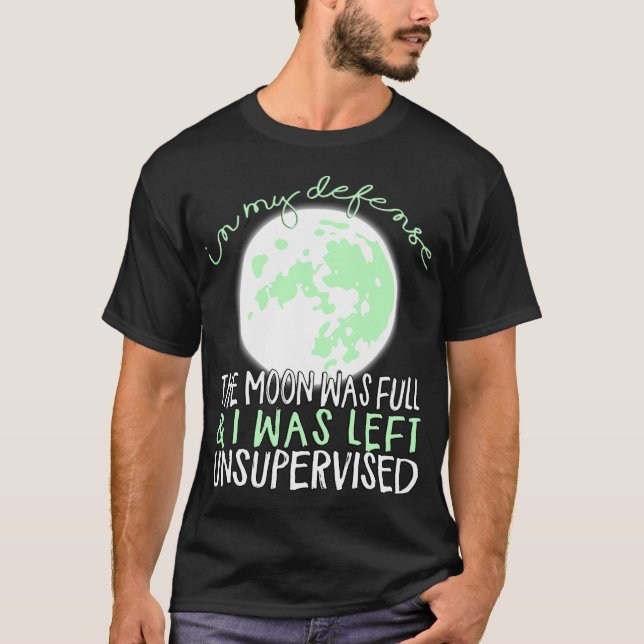 Full Moon Wiccan Wiccan Pagan T-Shirt (Front)