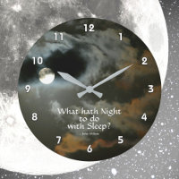 Full Moon with Nighttime quote Night Shift
