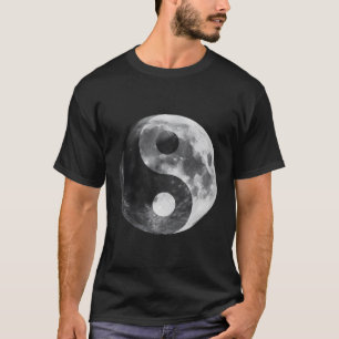 Full Moon Ying Yang Full Luna Yin Yang Moon Zen Mo T-Shirt