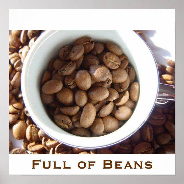 Full of Beans - Premium Poster (Front)