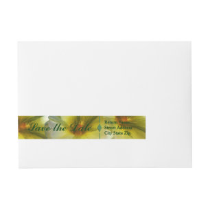 Full of Happiness Save the Date Wraparound Address Label