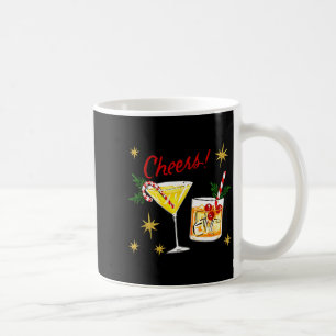 Full Of Holiday Srit Cheers Martini Christmas Drin Coffee Mug
