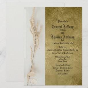 Full of Life Flat Wedding Invitation
