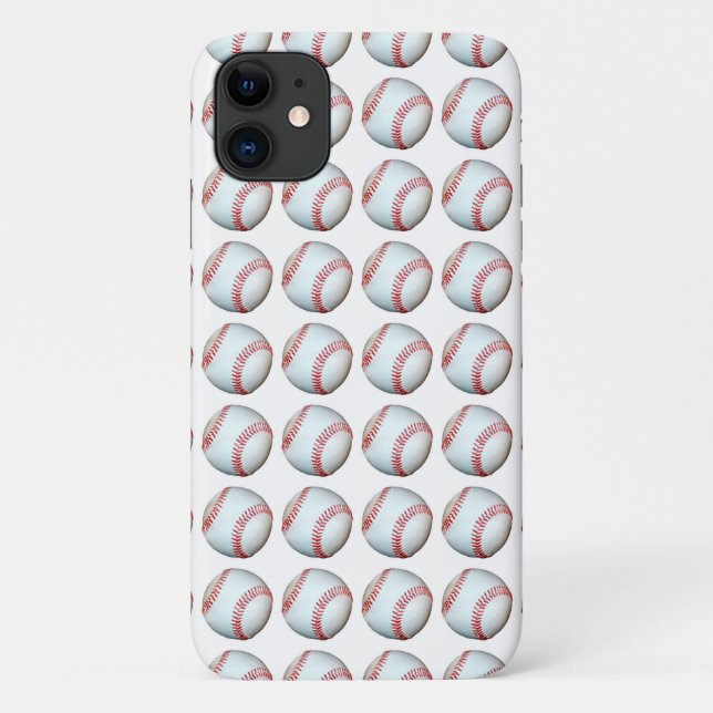 Full of Little Baseballs Case-Mate iPhone Case (Back)