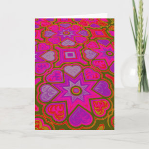 'Full of Love' Blank Greeting Card