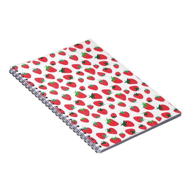 Full of Strawberries Notebook (Right Side)