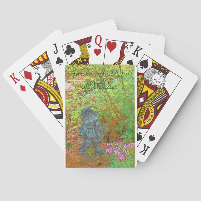 Full Of Wonder Playing Cards (Back)
