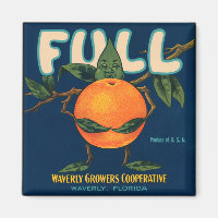 Full - Orange Crate Label