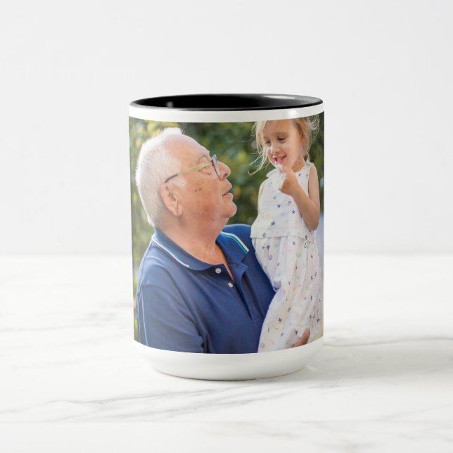 Full Photo Custom Create Your Own Mug (Center)