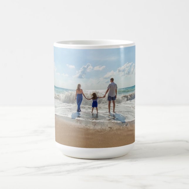  Full Photo Personalised Coffee Mug (Center)
