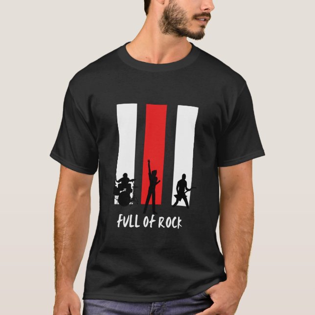 Full Rock T-shart T-Shirt (Front)