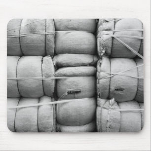Full Sacks Fine Art Black & White Photograph Mouse Pad