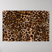 Full seamless jaguar cheetah animal skin pattern.