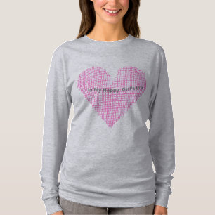 Full sleeves basic women tshirt with girl era desi