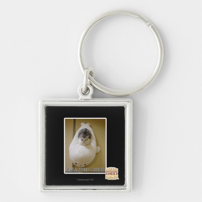 Full Speed Ahead Key Ring (Front)