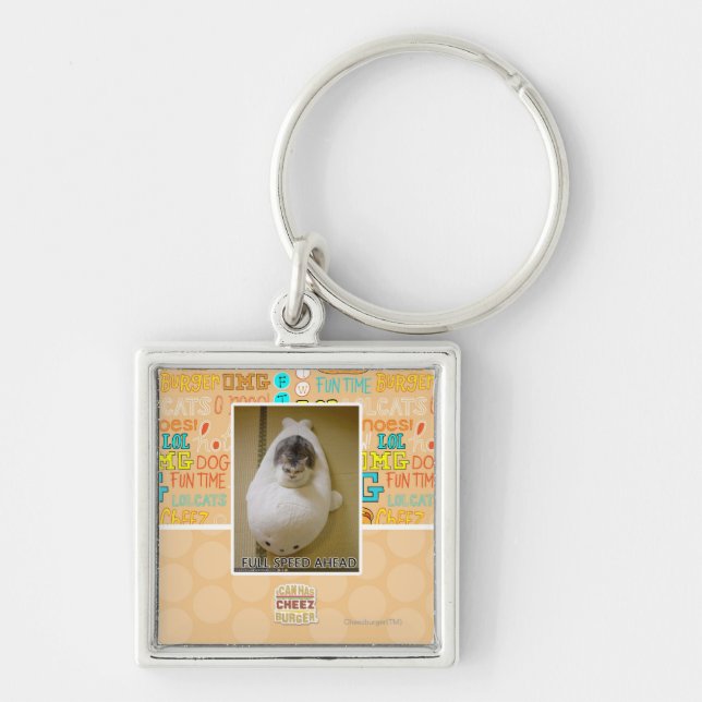 Full Speed Ahead Key Ring (Front)