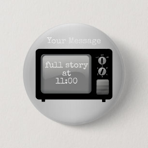 Full Story at 11 TV Novelty 6 Cm Round Badge