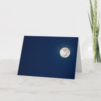 Full Super Moon | Peru Laka Titicaca Card