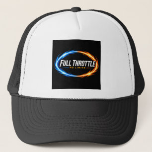 Full Throttle No Limits Hat – Bold Racing Flame Lo