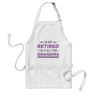 Full Time Grandma Standard Apron